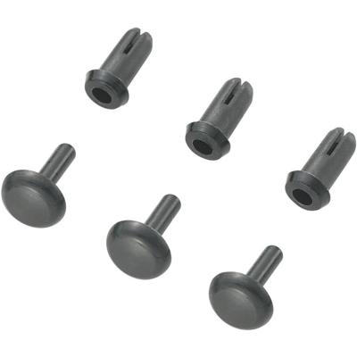 TRU COMPONENTS TC-SRR-365K203 TC-10820812 Splijtnagel Schachtdiameter 3 mm Zwart 1000 stuk(s)