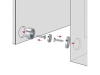 Sintron Magneet (Ø x h) 12.7 mm x 6.35 mm RVS 10 stuk(s) 207901 - thumbnail