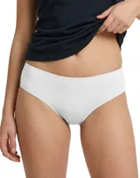 Perini meisjes slip microfiber - Naadloos - Wit - Zwart - Meisjes ondergoed - thumbnail