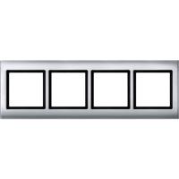 Merten 400460 Afdekking Frame AquaDesign Aluminium 1 stuk(s) - thumbnail