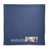 Handdoek bedrukken - Navy - thumbnail