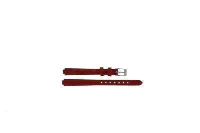 Horlogeband Tissot LOVELY / T1400091611100A / T600048094 Leder Rood 6mm
