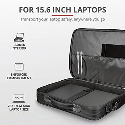Trust Atlanta Laptop Bag for 15.6" laptops ECO Laptop tas Zwart