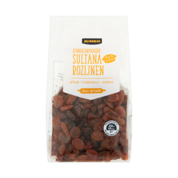 Jumbo Zongedroogde Sultana Rozijnen 250g