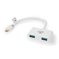 Nedis USB Multi-Port Adapter | USB 3.2 Gen 2 | 1 stuks - CCBW65960WT02 CCBW65960WT02 - thumbnail