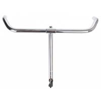 Humpert Stuur Omafiets XL Grepen 22,2 / 550 / 22,2 mm Zilver - thumbnail