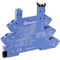 Finder 93.51.7.024 Relaissocket Geschikt voor serie: Finder serie 34 Finder 34.51, Finder 34.81 (l x b x h) 93.6 x 6.2 x 76 mm 1 stuk(s) - thumbnail