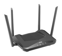 D-Link DIR-X1560 EXO AX1500 Wi-Fi 6-router met Gigabit Ethernet-poorten, MU-MIMO, bandsteering, 1024 QAM, OFDMA, firewall, ouderlijk toezicht en Speedtest. Werkt met Alexa/Gooogle Assistant. - thumbnail