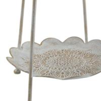 Snackdienblad Home ESPRIT Wit Gouden Arabisch - thumbnail