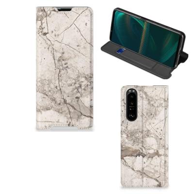 Sony Xperia 5 III | Standcase | Marmer Beige Sony Xperia 5 III | Standcase | Marmer Beige