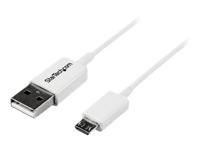 StarTech.com 1 m witte micro USB-kabel - A naar micro B - thumbnail