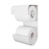 Sealskin Brix Toiletrolhouder Metaal Wit 362471810 - thumbnail