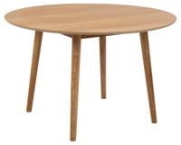 Bendt Ronde Eettafel 'Ebbe' Eiken, 120cm - thumbnail