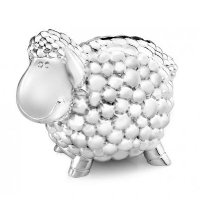 ZILVERSTAD - Kinderartikelen - Spaarpot Schaap 11,5x7x8,5cm