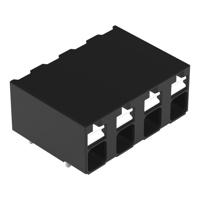 WAGO 2086-3204/300-000 Printklem 1.50 mm² Aantal polen 4 Zwart 1 stuk(s) - thumbnail