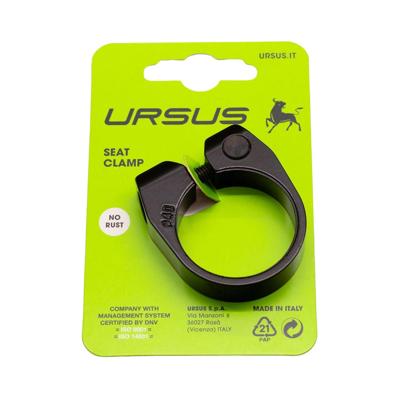 Ursus Zadelpenklem ø40.0 mm aluminium - zwart Ursus Zadelpenklem ø40.0 mm aluminium - zwart