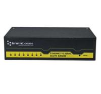 Brainboxes RS232 8 Port Ethernet naar seriële adapter - thumbnail