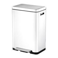 EKO - X-Cube pedaalemmer 45 ltr, EKO - Steel Stainless steel Polypropylene - wit, mat RVS - thumbnail