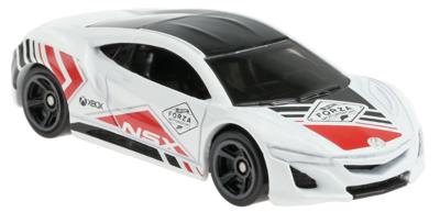 Hot Wheels auto '17 Acure NSX jongens 6,8 cm wit/rood