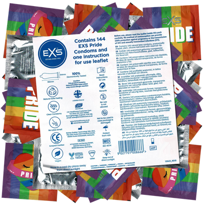 EXS Pride Condooms 144 stuks (grootverpakking)