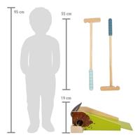 Small Foot - houten minigolfset mol voor kinderen - thumbnail