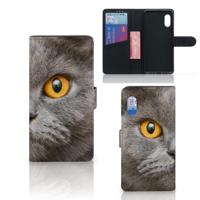 Telefoonhoesje | Met pasjeshouder | Samsung Xcover Pro Britse Korthaar - thumbnail