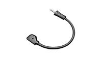 Qpad Qh-5 Esports Stereo Gaming Oorknoppen met Microfoon 3.5mm Stereo Jack Connector 1.5m Kabel, zwart - thumbnail