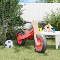 VidaXL Loopfiets voor kinderen met luchtbanden rood - thumbnail