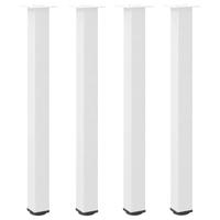 Bartafelpoten 4 st 90-92 cm staal wit - thumbnail