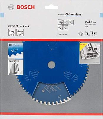 Bosch Accessoires Cirkelzaagblad Expert for Aluminium 184X30X2.6/1.6X56T - 2608644100