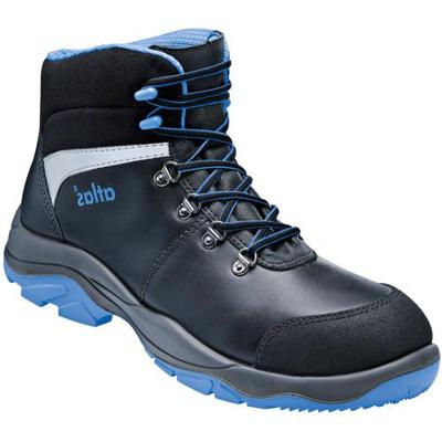 Atlas Werkschoen SL 84 Hoog S2 | Zwart/Blauw | Maat 49 - 00.012.098.49