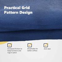 Tenttapijt Blauw 200 x 200 cm Polyester - thumbnail