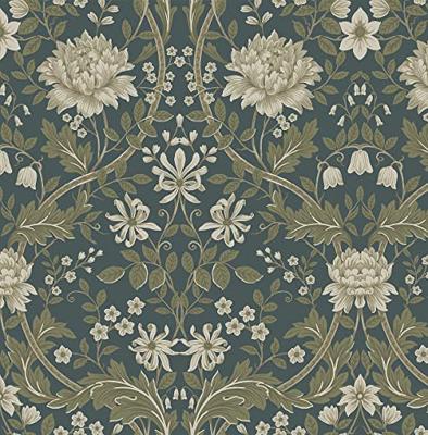 Dutch Wallcoverings British Heritage Bloem - Groen
