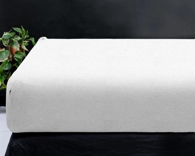 Sleeptime Teddy hoeslaken Wit 160 x 200 cm