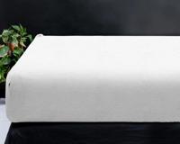 Sleeptime Teddy hoeslaken Wit 160 x 200 cm - thumbnail