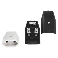 Bachmann 900.013 Eurokoppeling Kunststof 250 V Wit IP20 - thumbnail