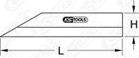 KS Tools 300.0639 Precisie-haarliniaal, 600 mm - thumbnail