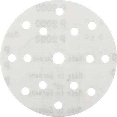 Rhodius 304364 Rhodius KSF15 V, 50 stuks klittenbandschijf 150 mm, vorm CK 861, korrel 2000, Topline, Made in Germany voor universeel gebruik 50 stuk(s)