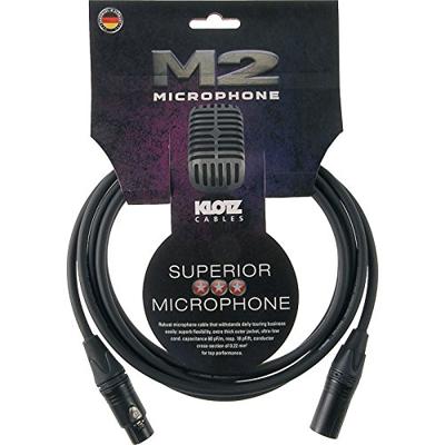Klotz M2 M2FM10030 microfoonkabel Neutrik 3p XLR 0.3m