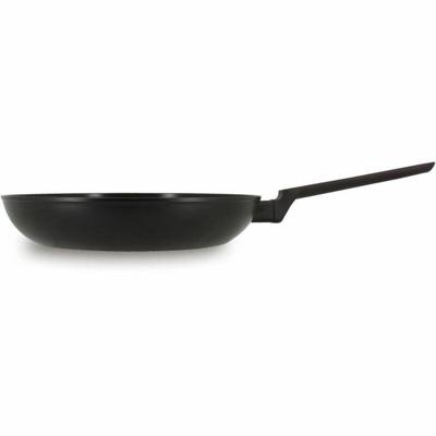 Koekenpan - MENASTYL - 6020638 - Gesmeed aluminium - 28 cm - Zwart - Geschikt voor alle kookplaten, inclusief inductie