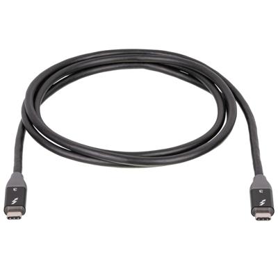 Akyga AK-USB-34 USB-kabel Thunderbolt stekker, Thunderbolt stekker 1.50 m Zwart