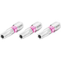 HAZET Bit 2223N-T30H/3 · 1/4 inch (6,3 mm) zeskant massief · Tamper resistant TORX®-profiel · 3-delig · SW T30H - thumbnail