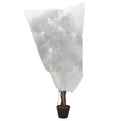 Plantenhoezen met trekkoord 4 st 70 g/m 0,8x1 m - thumbnail