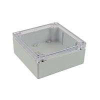Hammond Electronics 1554 PC CL 1554Q2GYCL Universele behuizing Polycarbonaat Grijs 1 stuk(s) - thumbnail