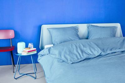 Beddinghouse Beddinghouse Dutch Design Far Away Dekbedovertrek - Blauwgrijs 240 x 200/220 cm