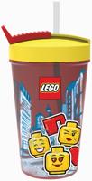 LEGO drinkbeker met rietje Iconic girl - thumbnail
