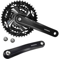 Shimano crankset tourney 7/8v 28/38/48t 175mm zwart oem - thumbnail