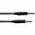 Cordial CPL1,5 PP Jackplug Luidspreker Kabel [1x Jackplug male 6,3 mm - 1x Jackplug male 6,3 mm] 1.50 m Zwart Flexibel
