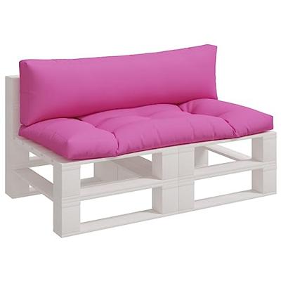 VidaXL Palletkussens 2 st oxford stof roze - thumbnail
