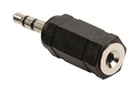Valueline VLAB22930B tussenstuk voor kabels 3.5mm 2.5mm Zwart - thumbnail